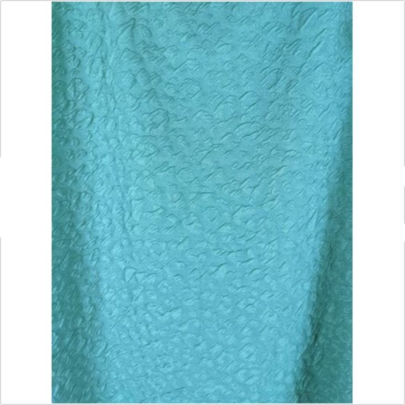 Jaclyn Smith Sz 1X Green Round Neck Embossed Textured Short Sleeve Tshirt - Picture 2 of 6